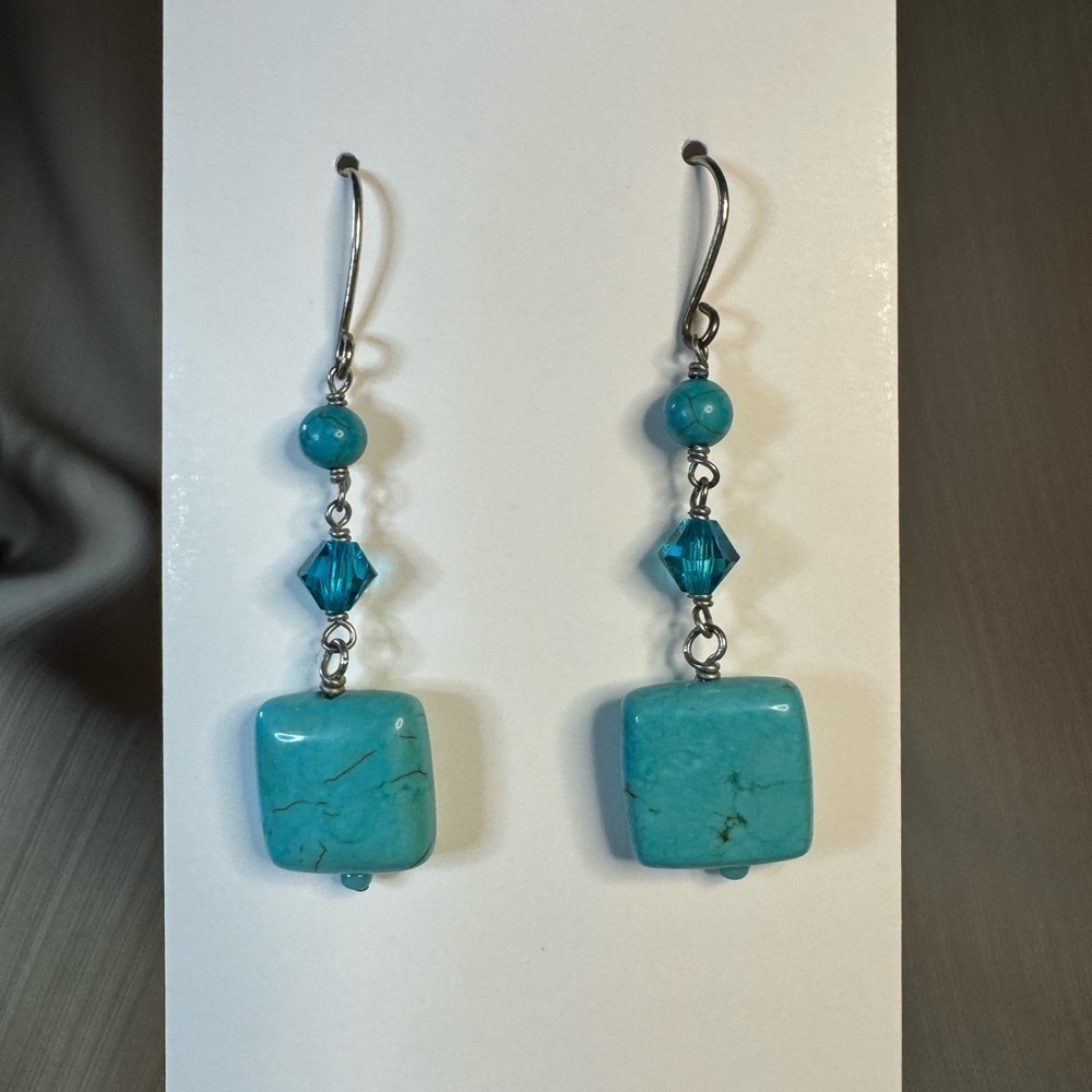 Turquoise Dangle Earrings